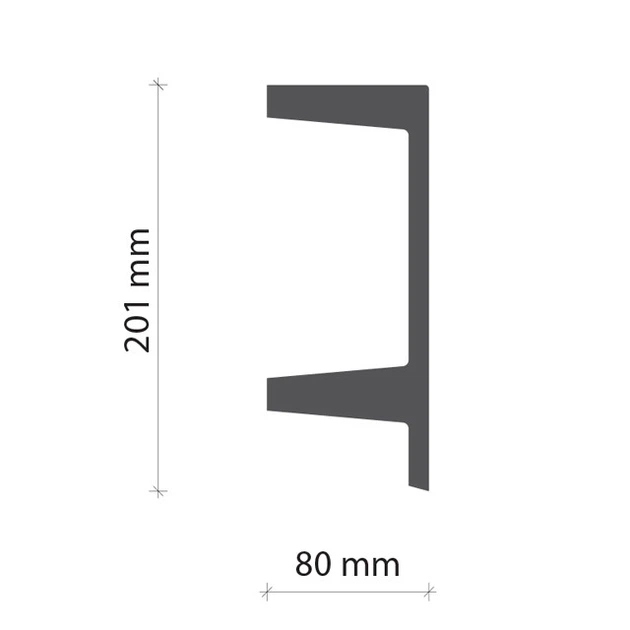 Карниз Tesori KF722 (201х80)мм - Фото 2 Карниз Tesori KF722 (201х80)мм - изображение 2