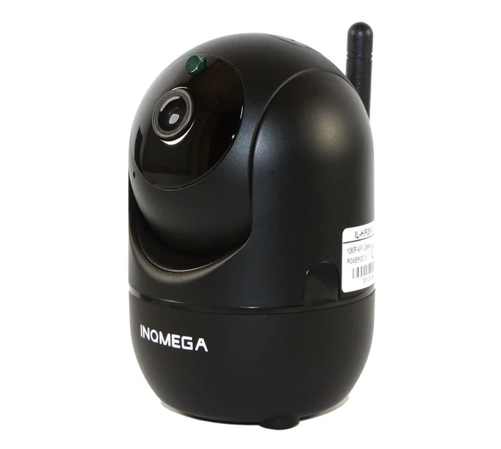 Беспроводная поворотная Wi-Fi IP камера видеонаблюдения INQMEGA IL-HIP291G-2M-AI Black HD1080P Видеоняня - изображение 5
