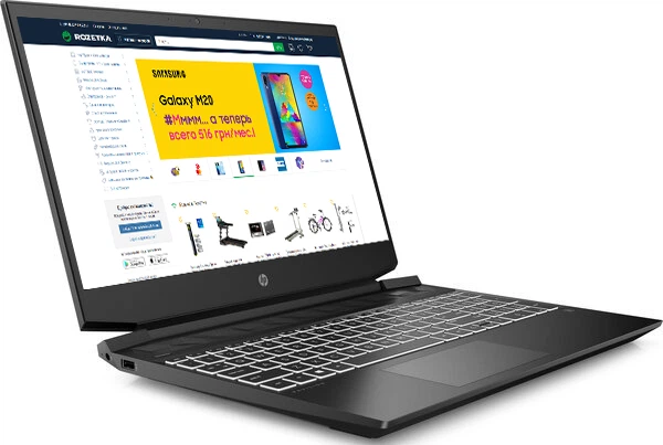 Ноутбук HP Pavilion Gaming 15-ec0004ua (9RH22EA) Dark Grey – фото