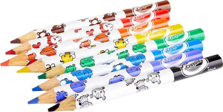 Набір кольорових олівців Crayola Mini Kids 8 шт (CR-3678) - зображення 2