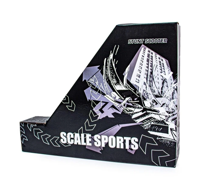 Трюковий самокат Scale Sports Deluxe Wolf сірий + пега - Фото 2 Трюковий самокат Scale Sports Deluxe Wolf сірий + пега - зображення 2