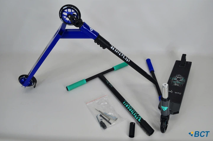 Трюковий самокат Scale Sports Deluxe Wolf сірий + пега - Фото 14 Трюковий самокат Scale Sports Deluxe Wolf сірий + пега - зображення 14
