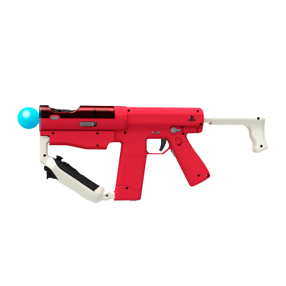 Автомат Беспроводной Sony PlayStation 3 Sharp Shooter Gun Red Б/У - Фото 1 Автомат Беспроводной Sony PlayStation 3 Sharp Shooter Gun Red Б/У - изображение 1