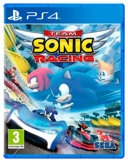 Гра Sony PlayStation 4 Team Sonic Racing Російські Субтитри Б/У - Фото 1 Гра Sony PlayStation 4 Team Sonic Racing Російські Субтитри Б/У - зображення 1