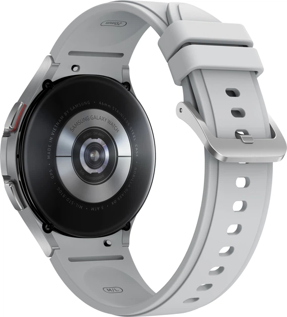 Smartwatch Samsung Galaxy Watch 4 Classic 46mm LTE Silver (SM-R895FZSAEUE) - obraz 4
