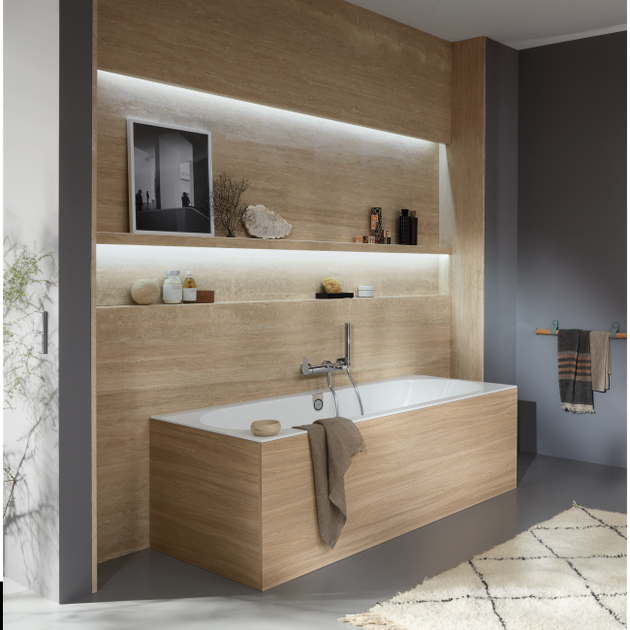 Ванна квариловая Villeroy & Boch Oberon 2.0 180x80 (UBQ180OBR2DV-01) - Фото 2 Ванна квариловая Villeroy & Boch Oberon 2.0 180x80 (UBQ180OBR2DV-01) - изображение 2