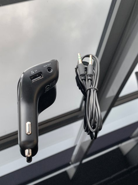 ФМ модулятор Baseus Streamer F40 Bluetooth FM Launcher, вольтметр, зарядка и Bluetooth (CCF40-01) - изображение 5