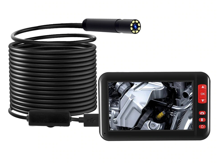 Цифровой эндоскоп BauTech F200 с 4.3 экраном 10 м. (1005-885-00) от ...