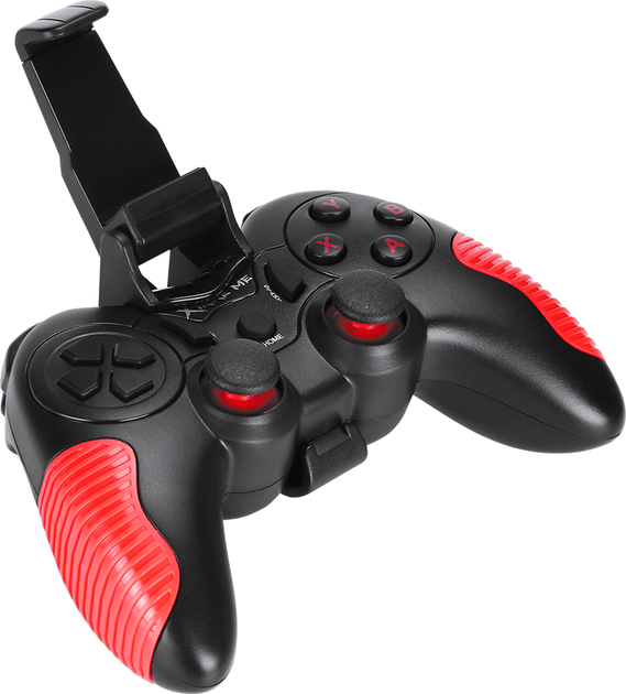 Бездротовий геймпад XTRIKE GP-45 Android/PS3/PC D-input & X-input Black/Red (GP-45) - зображення 3