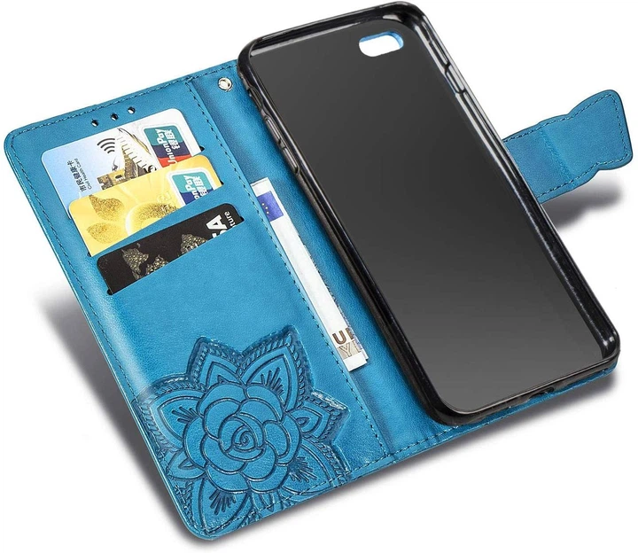 Чохол Butterfly для iPhone 6 Plus / 6s Plus Книжка шкіра PU блакитний Без бренду - зображення 8