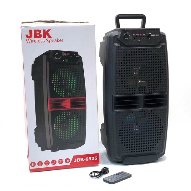 Портативна колонка JBK-6525 (Чорна) - зображення 1