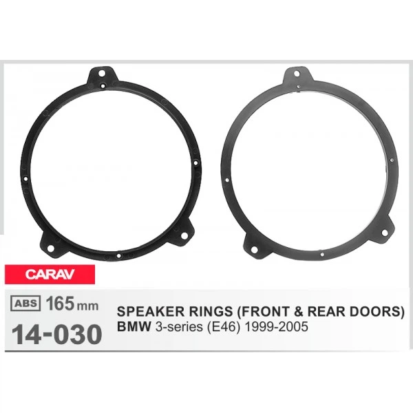 Проставки под динамики 165 мм / 6.5" CARAV 14-030 для BMW - изображение 2