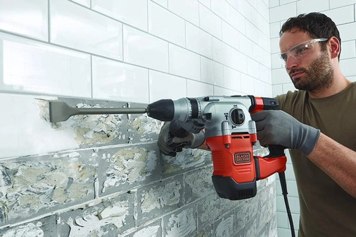 Перфоратор сетевой Black+Decker SDS-Plus (BEHS03K) - изображение 8