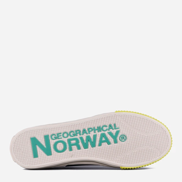 Sneakersy męskie do kostki Geographical Norway GNM21103-01 42 Czarne (8445377017077) - obraz 5