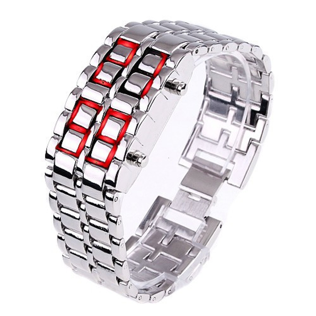 Led Watch Iron Samurai IBW012SR ROZETKA BaFY Bag For You