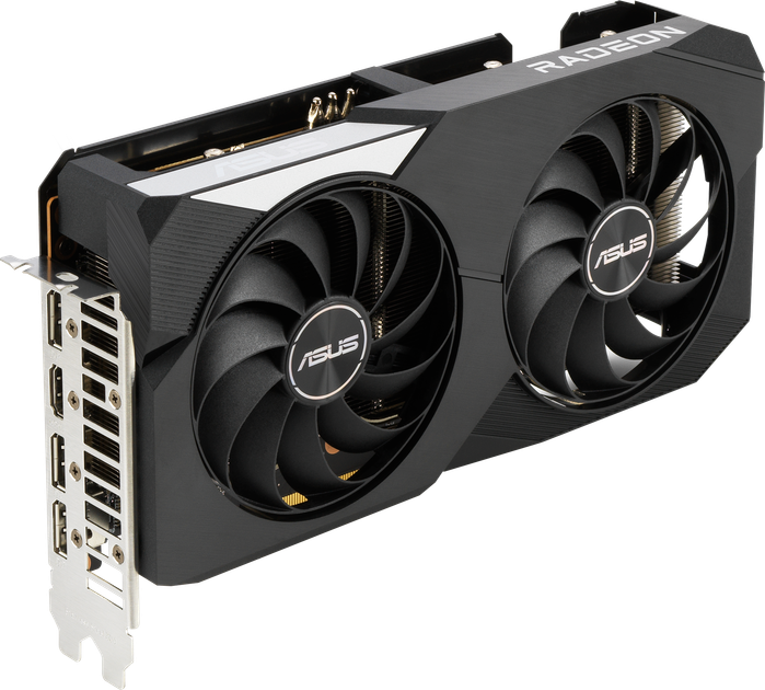 Видеокарта Asus PCI-Ex Radeon RX 6600 XT Dual OC Edition 8GB GDDR6