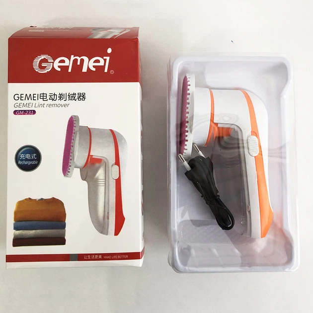 Машинка от катышков GEMEI GM-231, машинка для удаления катышков хорошая, машинка для стрижки катишок - изображение 4