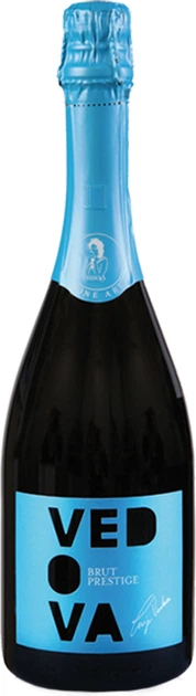 Вино ігристе Vedova Brut Spumante Bianco Cuvee біле брют 0.75 л 11% (8020502026034) - Фото 1 Вино ігристе Vedova Brut Spumante Bianco Cuvee біле брют 0.75 л 11% (8020502026034) - зображення 1