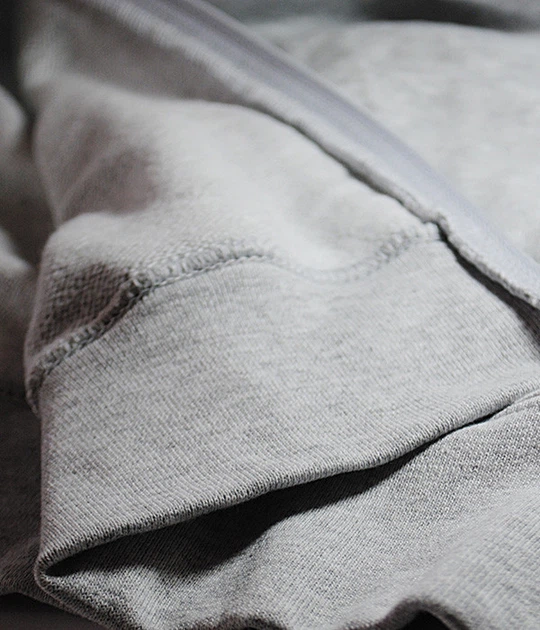 Мужская толстовка на молнии Fruit of the Loom XL Серо-Лиловый (D062144094XL) - изображение 4