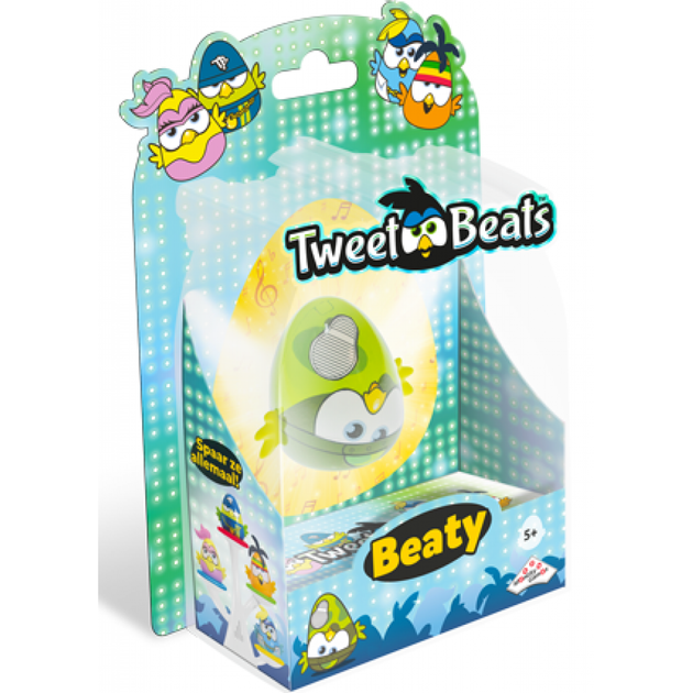 Интерактивная игрушка Tweet beats Single Bird Beaty Птичка с мелодиями (10024) - изображение 2