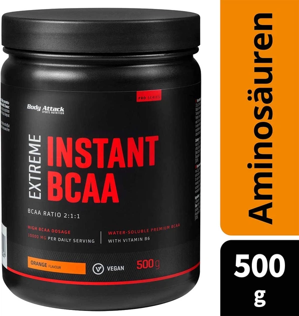 Аминокислоты Body Attack Extreme Instant BCAA 500 г (4384303675) - изображение 4
