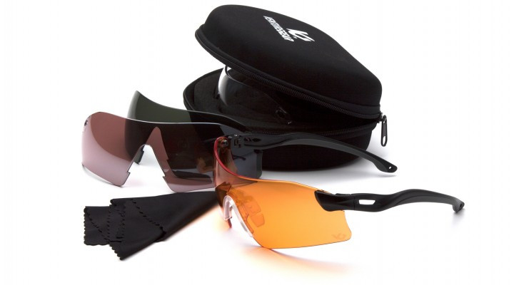 Баллистические очки со сменными линзами Venture Gear DROP ZONE - зображення 1