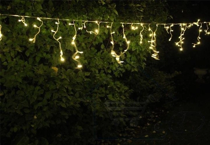 Гирлянда светодиодная LTL Sople занавес 100 led длина 3.2 метра теплая Warm White с переходником - Фото 5 Гирлянда светодиодная LTL Sople занавес 100 led длина 3.2 метра теплая Warm White с переходником - изображение 5