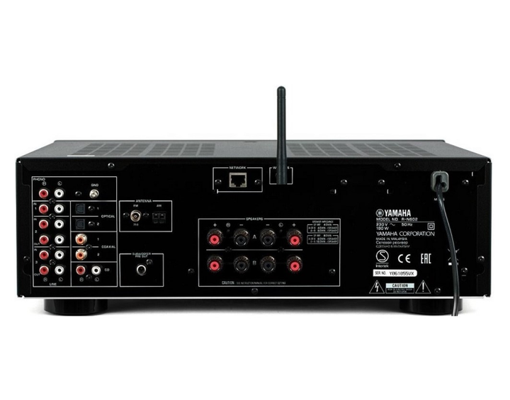 Мережевий HiFi стереоресівер Yamaha R-N602 Black - зображення 2