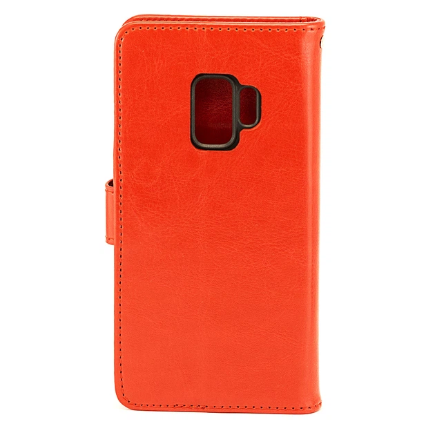 Чехол Idewei для Samsung Galaxy S9 / G960 книжка кожа PU красный - Фото 3 Чехол Idewei для Samsung Galaxy S9 / G960 книжка кожа PU красный - изображение 3