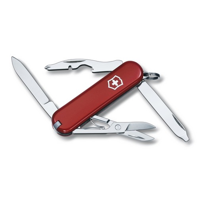 Складной нож Victorinox RAMBLER 58мм/2сл/10функ/крас /ножн/отверт Vx06363 - изображение 1