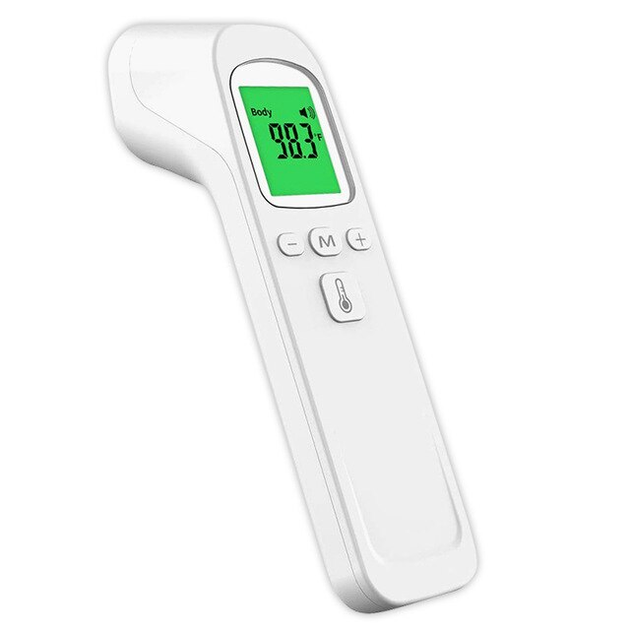 Бесконтактный термометр Alextrasza (FTW01) Инфракрасный термометр для тела и бытовых предметов Электронный градусник для детей - изображение 1