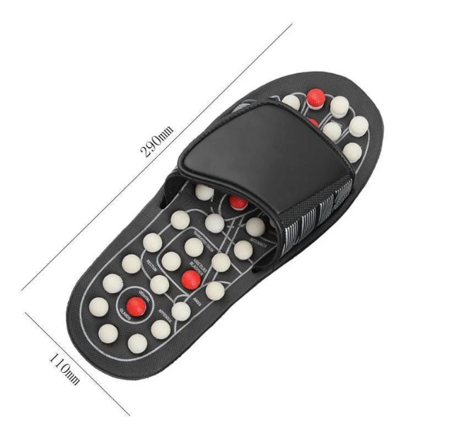 Рефлекторные массажные тапочки Magic Massage Slipper 552 АКБ - изображение 3