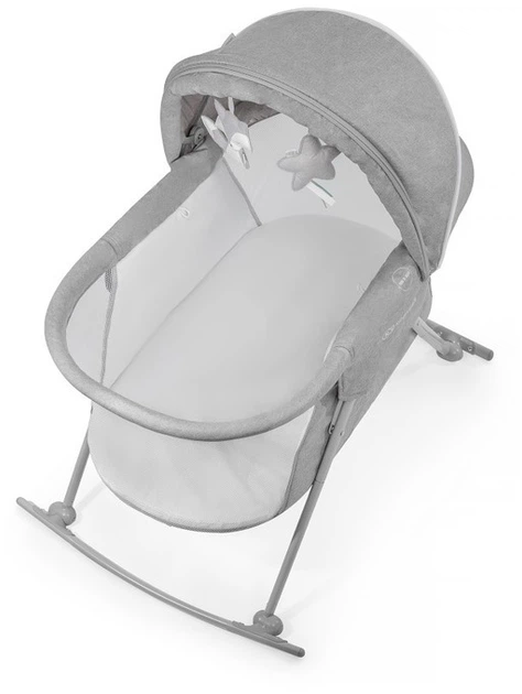 Kołyska bujana Kinderkraft Lovi Grey 3 w 1 (KKLLOVIGRY0000) - obraz 7