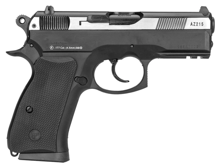 Пистолет пневматический ASG CZ 75D Compact. Корпус - металл. 23702521 - изображение 2
