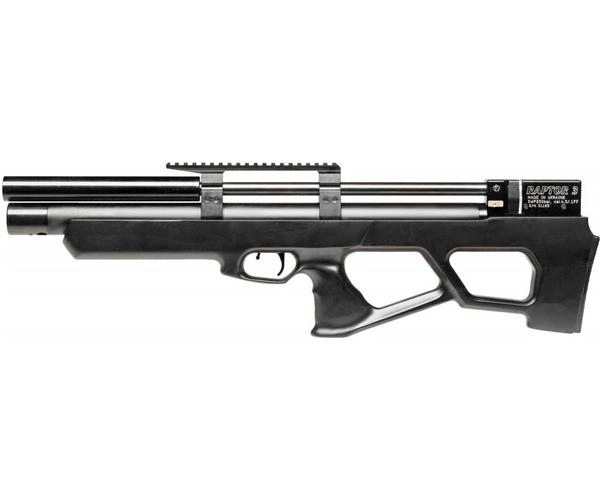 Гвинтівка пневматична, воздушка Raptor 3 Standart PCP кал. 4,5 мм. Колір - чорний (чохол в комплекті). 39930012 - зображення 1