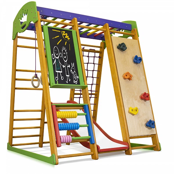 Дитячий ігровий комплекс Baby Sport SB Карапуз Дерево 132х124х150 см (Plus 4) - зображення 2