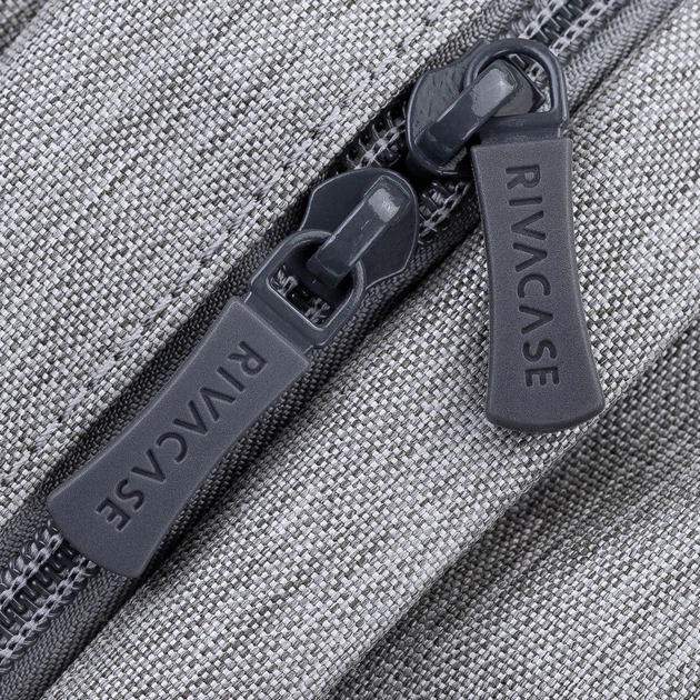 Рюкзак для ноутбука RIVACASE Prater 7567 17.3" Grey/Dark Blue (7567 (Grey/Dark Blue)) - зображення 13
