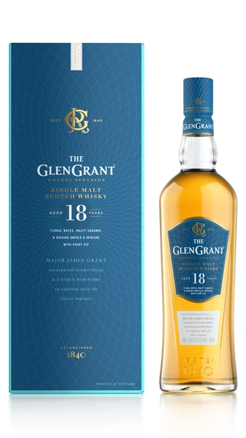 Виски The Glen Grant 18 лет выдержки 0.7 л 43% (8000040630382
