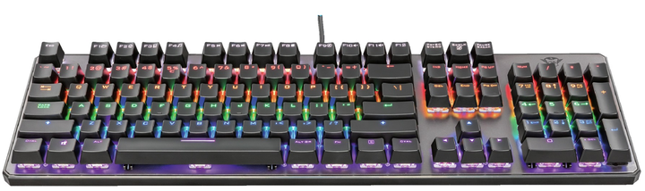 Клавиатура Trust GXT 865 Asta Mechanical USB Black (22630) - изображение 2