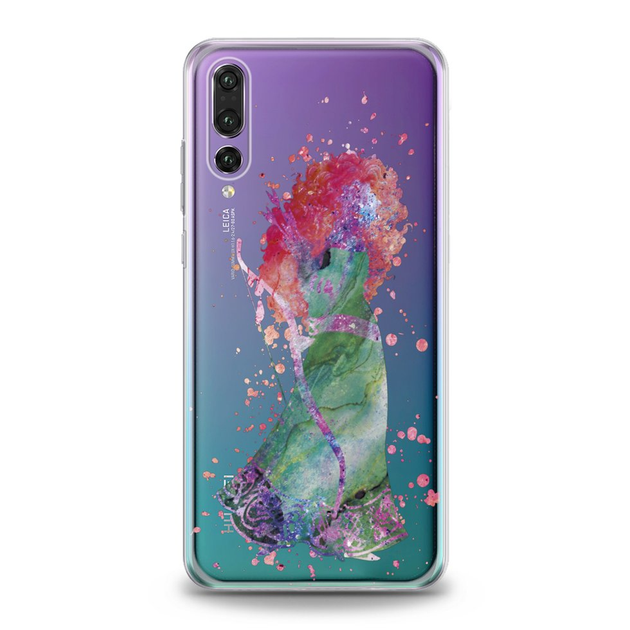 Чехол силиконовый для Huawei (Храбрая сердцем) Honor 10 Lite хуавей ...