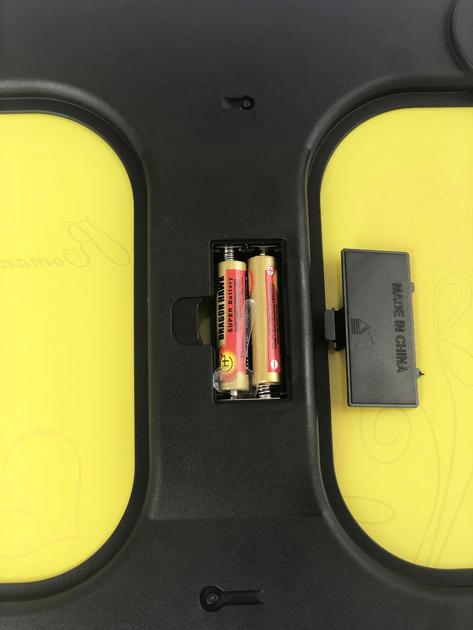 Весы напольные MATARIX MX-453 180 кг Желтый цветок - изображение 3