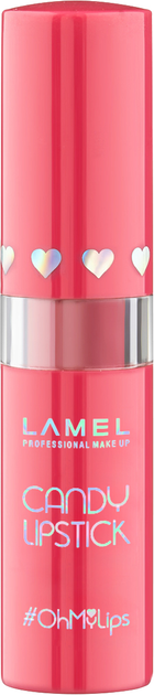 Помада-бальзам для губ Lamel OhMy Candy Lipstick 402 розовый коктейль 2 ...