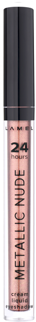 Жидкие тени для век Lamel Metallic Nude Liquid Eyeshadow №406 3.3 мл ...