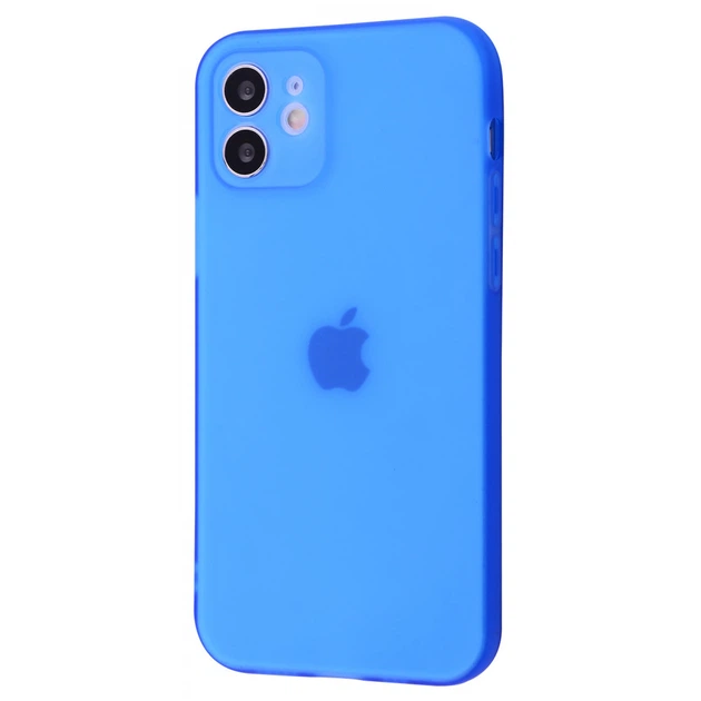 Чехол Acid Color Case (TPU) для iPhone 12 blue фото, отзывы