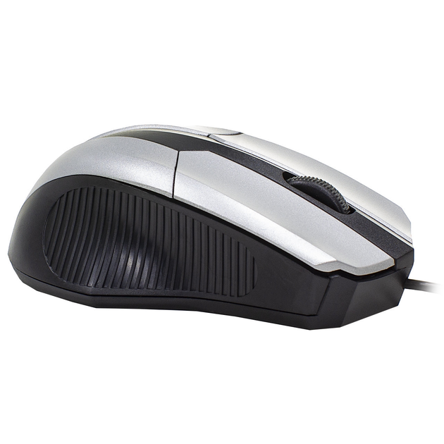 Компьютерная мышь Apedra M3 Silver 1000 dpi USB для Пк и ноутбуков проводная (SKU_3234-9339) - изображение 3