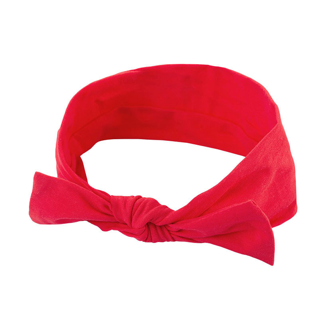 Повязка-ободок на голову детский «Бантик» цвет «Красный»