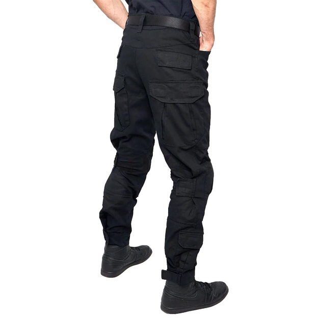 Тактические штаны Lesko B603 Black 36 размер брюки мужские милитари камуфляжные с карманами (SKU_4257-12580) - изображение 2