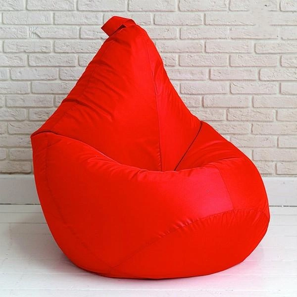 Крісло груша 90x60 см Reswing Червоний - зображення 1