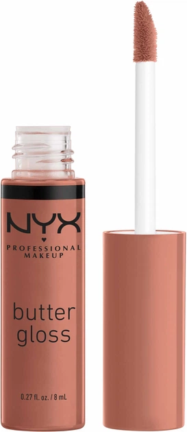 Увлажняющий блеск NYX Professional Makeup Butter 45 Light Nude 8 мл (800897024314) - Фото 2 Увлажняющий блеск NYX Professional Makeup Butter 45 Light Nude 8 мл (800897024314) - изображение 2
