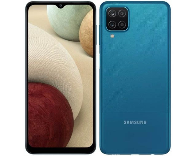 Смартфон Samsung Galaxy A12 3/32GB Blue - изображение 1